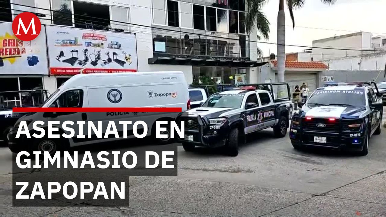 Disparos por la espalda dejan muerto a hombre dentro de gimnasio en Zapopan