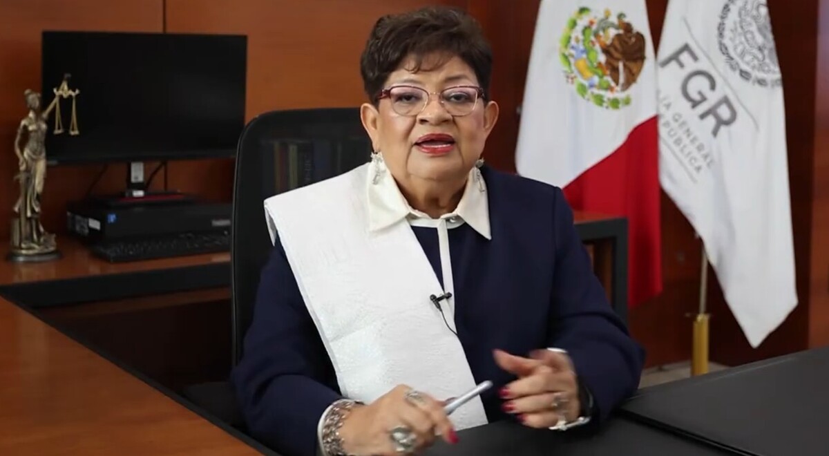 Ernestina Godoy, titular de la FGR, reveló nuevos detalles de la investigación contra Los Primos. | Captura de pantalla