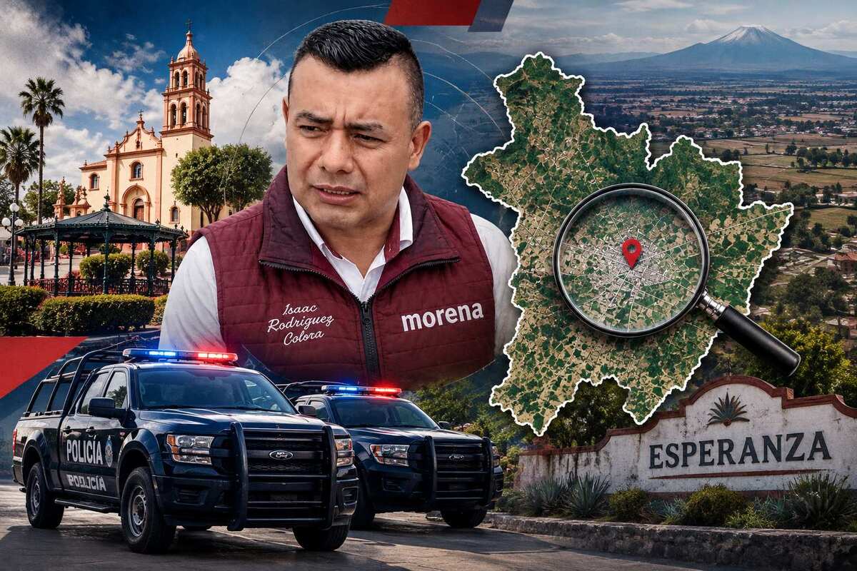 Esperanza colinda con los estados de Prueba y Veracruz | Diseño: Rafael Mejía creada con IA.