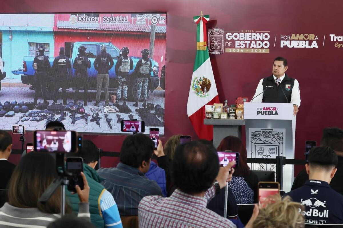 El gobernador Alejandro Armenta Mier reafirma apoyo al operativo enjambre. | Especial
