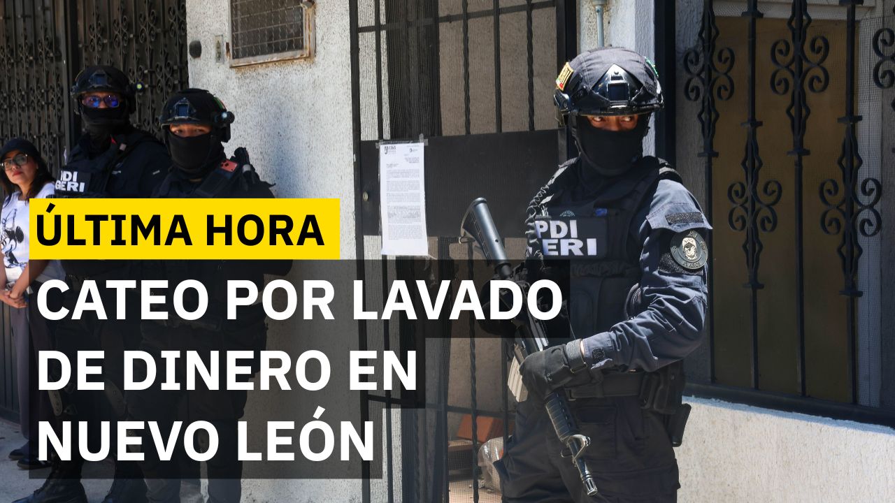 Última hora: Cateo en San Pedro Garza García, Nuevo León, por investigación de lavado de dinero