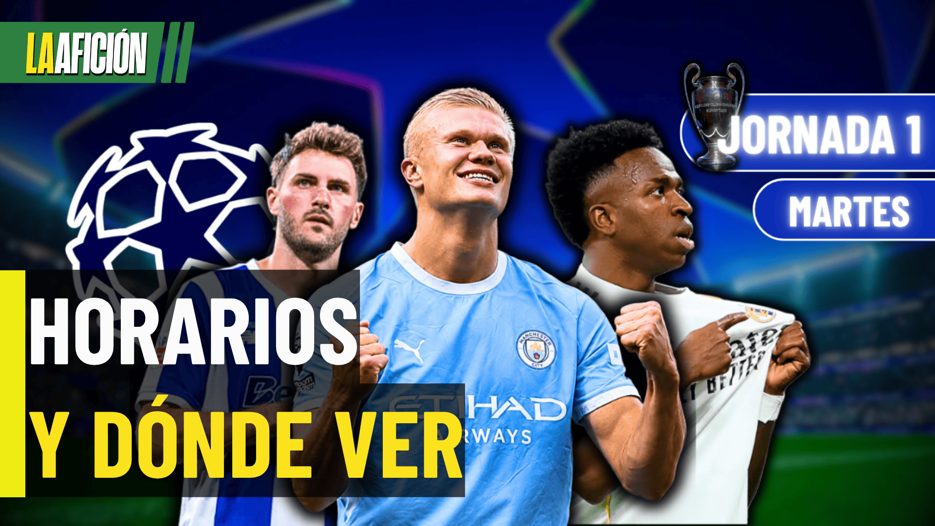 Horarios y dónde ver los partidos de la Champions League de hoy 8 de septiembre del 2026