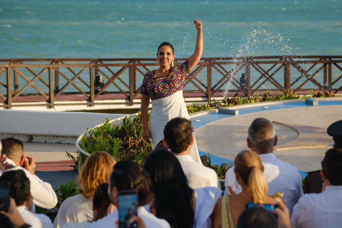 Mara Lezama presentó su Cuarto Informe de Gobierno en Chetumal, resaltando avances en combate a la pobreza, salud, seguridad y turismo en Quintana Roo