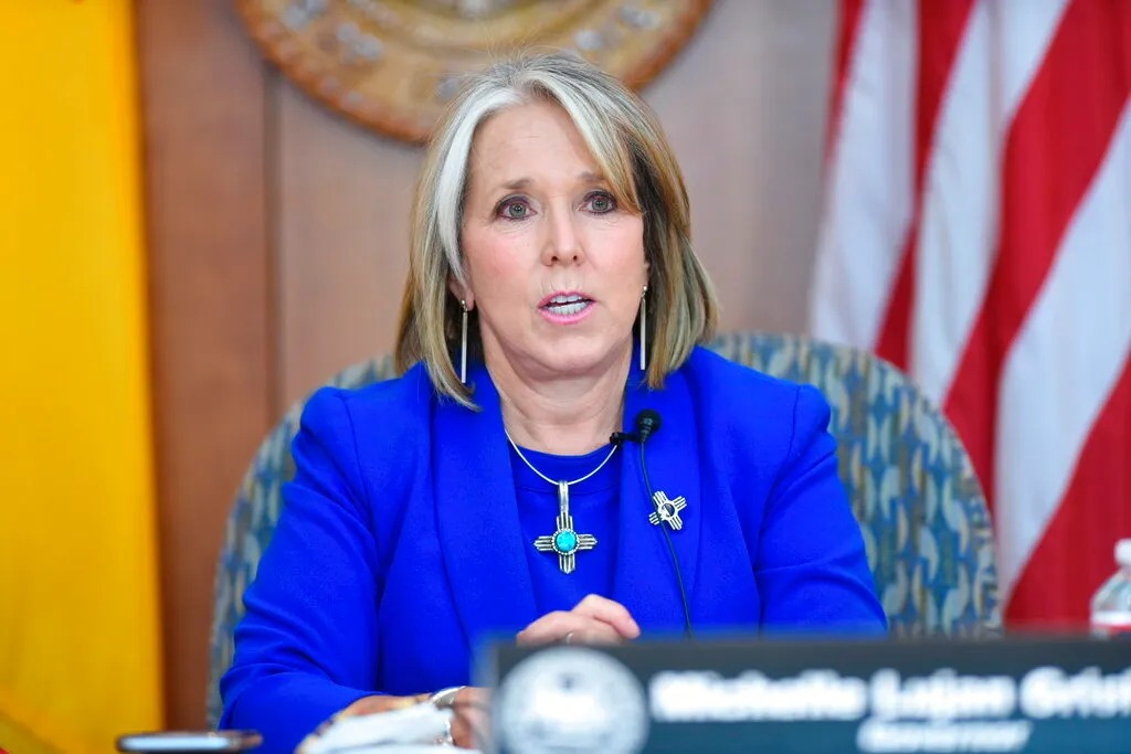 Michelle Lujan Grisham respondió a Trump tras la publicación de un mapa que llama “Nueva América” a Nuevo México.