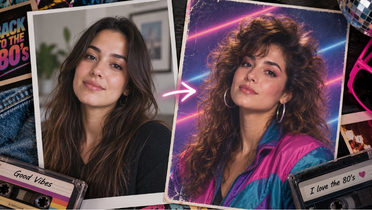Cómo hacer el trend de 'Cómo te verías en los 80's, según ChatGPT': este es el prompt viral que conquista las redes