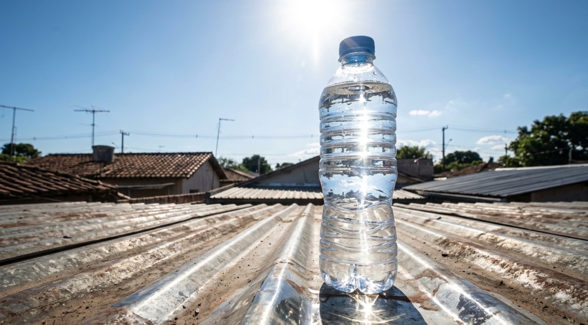 ¿Qué función tiene una botella de agua en el techo? | IA