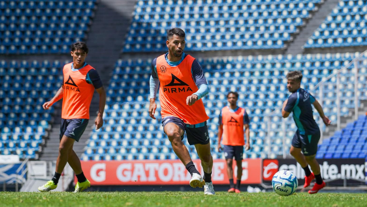 Sergio Abel Sanabria, mediocampista paraguayo del Club Puebla | Cortesía