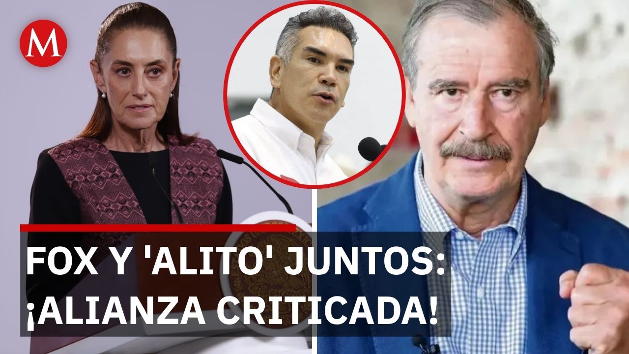 Sheinbaum arremete contra alianza PRI-PAN: "Van por buen camino a la corrupción"