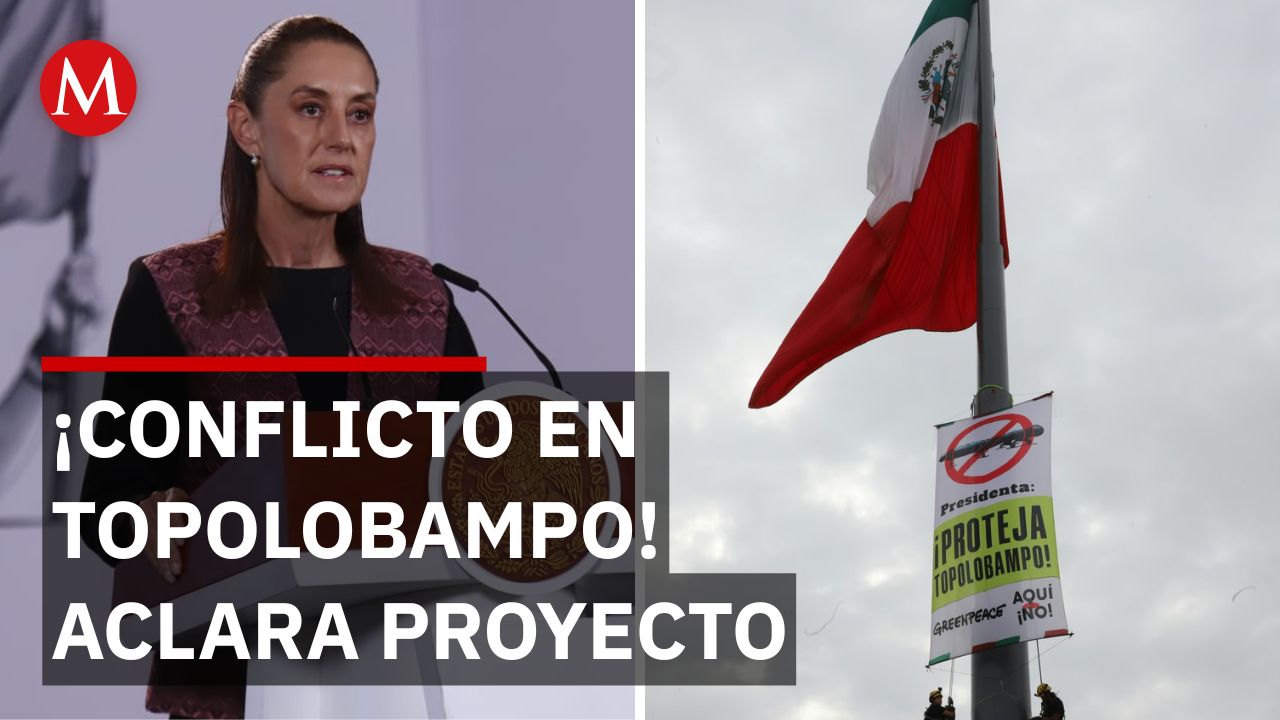 Sheinbaum frena tensión en Topolobampo: "No se ha cancelado"