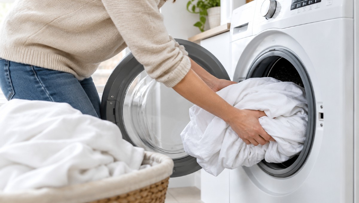 Tips para lavar sábanas de manera correcta y quitar el mal olor (IA)