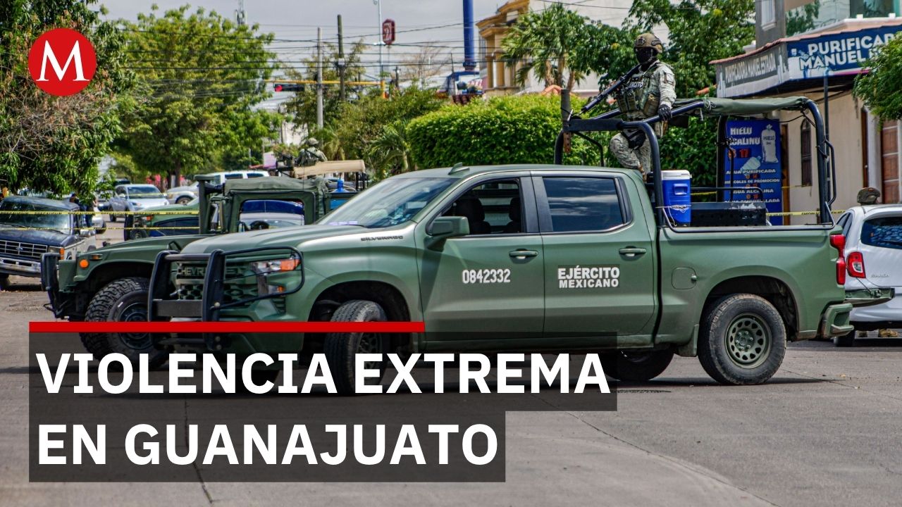 Violencia en Guanajuato: 14 muertos este fin de semana en León, Irapuato y otros municipios