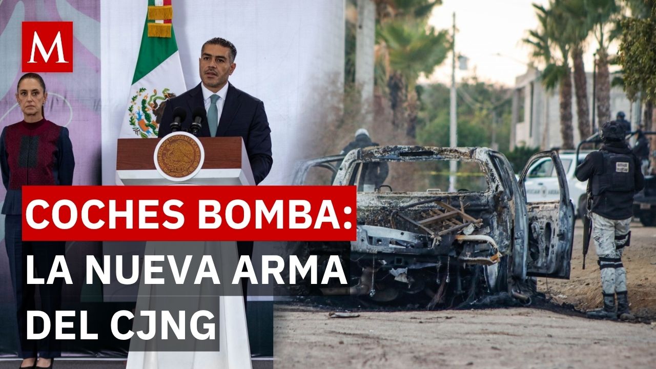 ¡Alarma por explosivos! El historial de los coches bomba que golpean a México