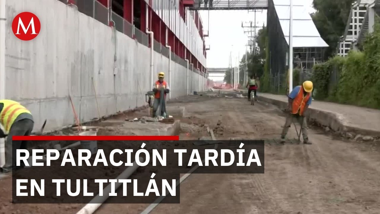 Autoridades reparan calle después de tragedia que pudo evitarse