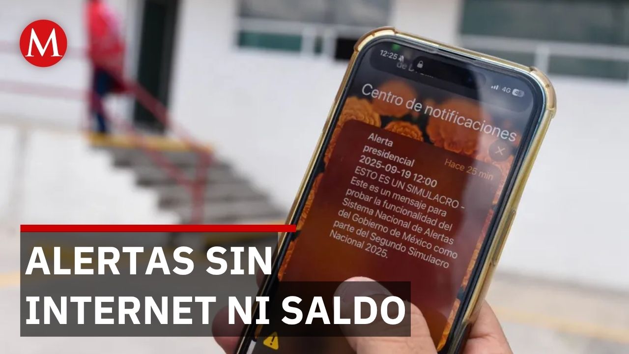 Tu celular recibirá alertas de huracanes e incendios sin gastar saldo ni Internet
