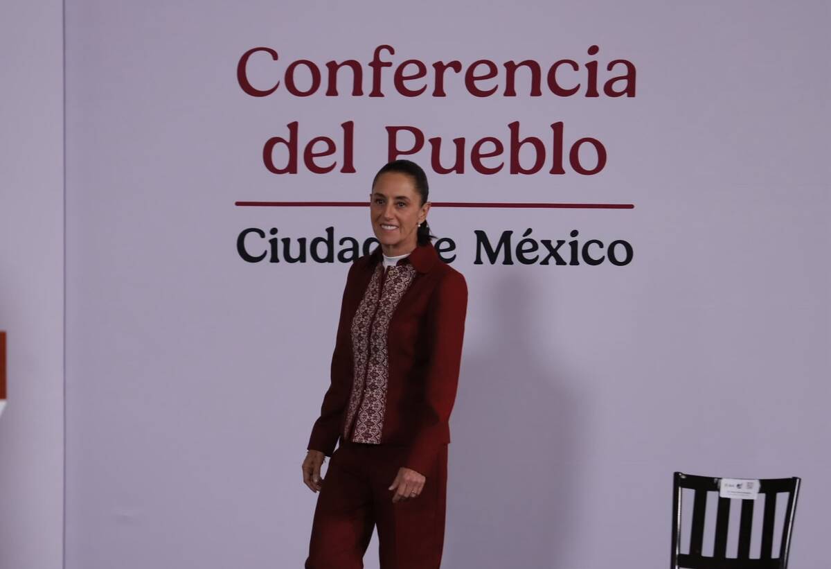 Claudia Sheinbaum defendió la iniciativa sobre la doble nacionalidad. | Octavio Hoyos