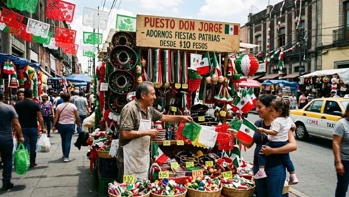 Dónde comprar adornos para las Fiestas Patrias en CdMx: hay opciones desde 10 pesos