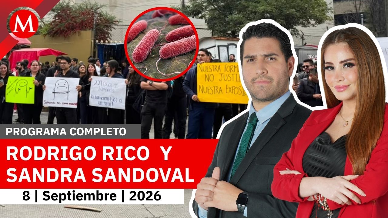 Doctores protestan ante contagios de salmonela | Milenio Noticias, 8 de septiembre de 2026