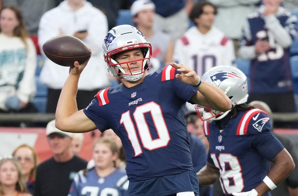 Drake Maye, quarterback de New England Patriots (Reuters)