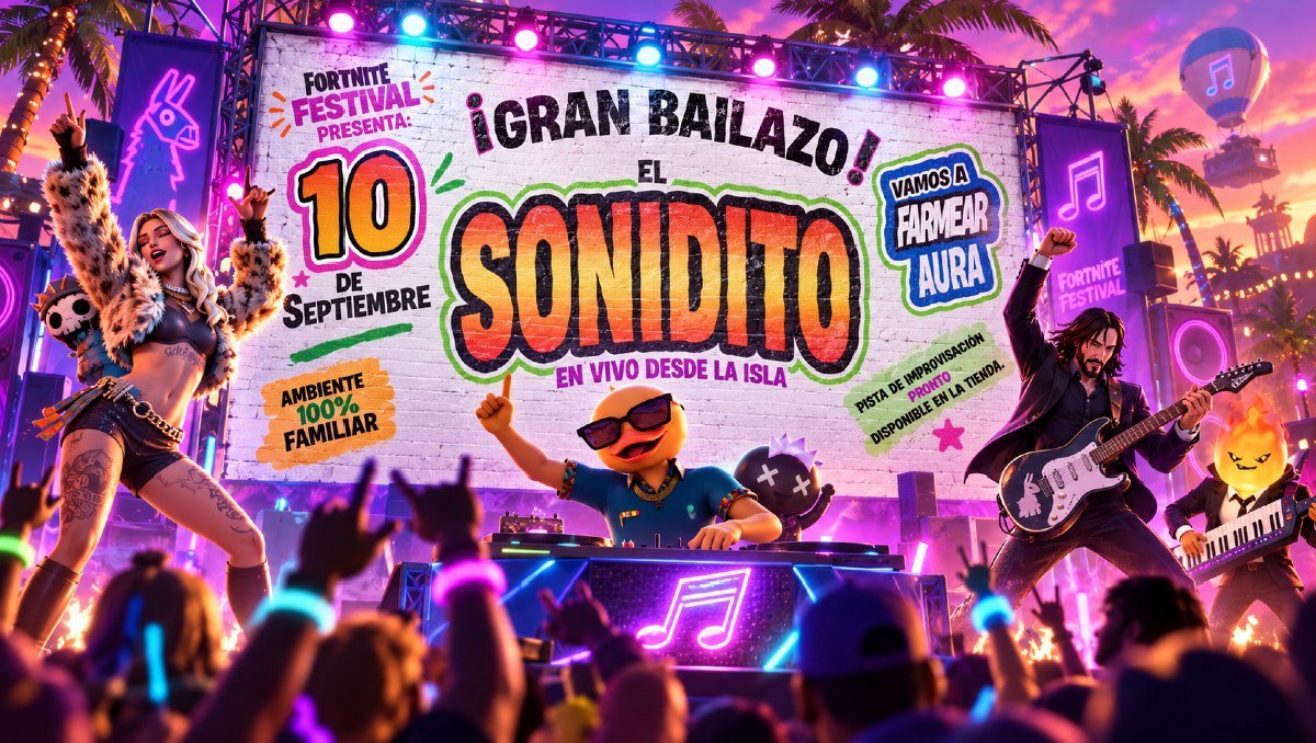 'El Sonidito' llega a Fortnite | IA M2