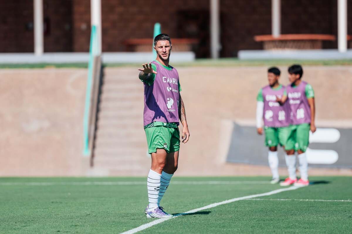Entrenamiento Santos Laguna. | Foto: Facebook Club Santos