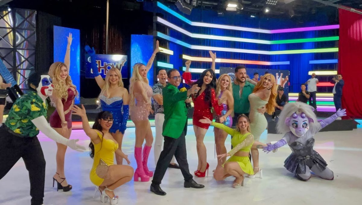 Ernesto Chavana durante el inicio de las grabaciones de "Es Show La Película" en el Estudio 6. | Alberto Santos