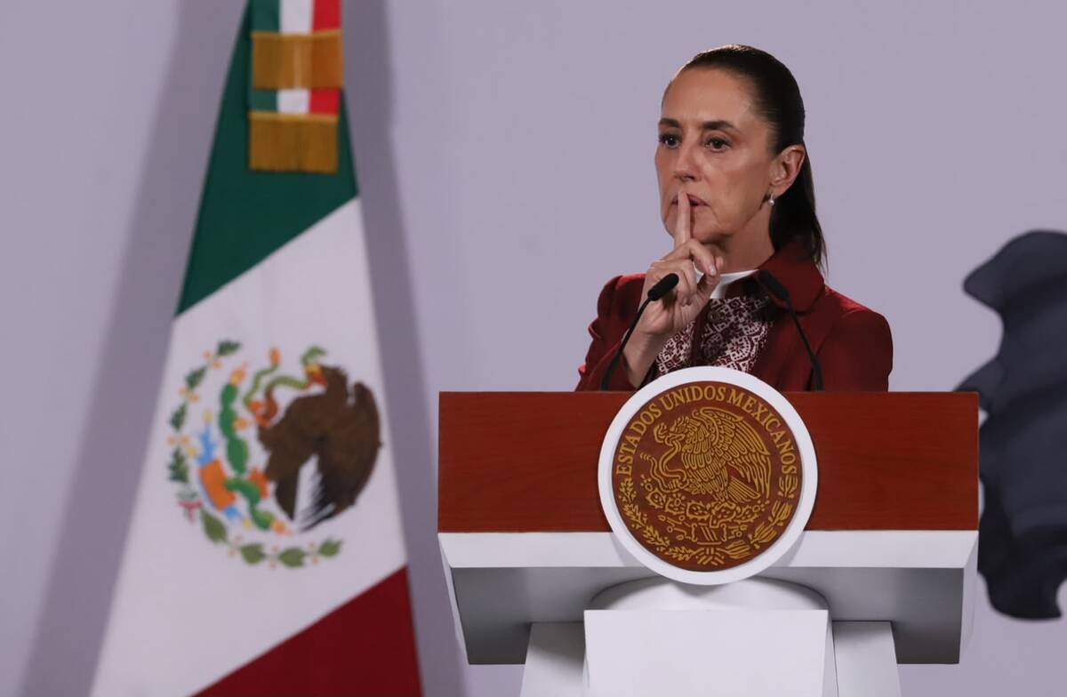 "Ellos tienen una parte muy importante que hacer, no solo estar mencionando a México", sentenció Sheinbaum. | Octavio Hoyos