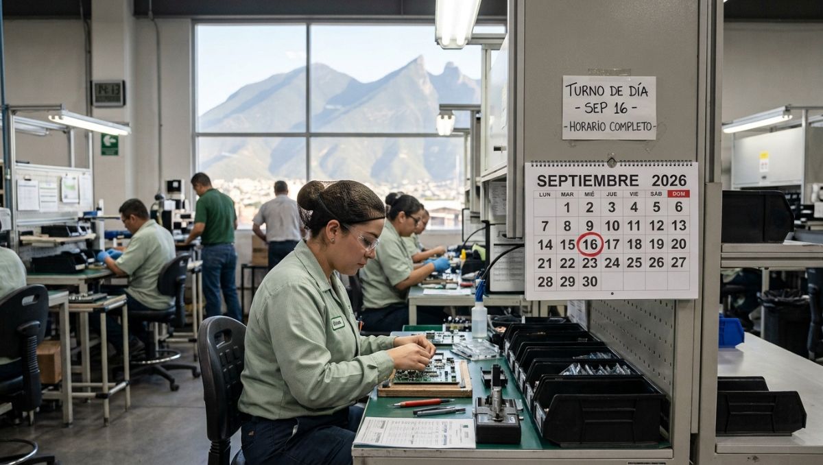 Quienes laboren el 16 de septiembre deberán recibir su salario diario más un pago doble adicional. | IA