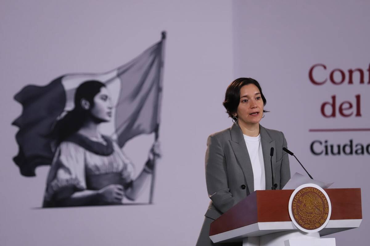 Marcela Figueroa, titular del SESNSP, destacó que bajaron los homicidios dolosos en México durante agosto de 2026. | Foto: Octavio Hoyos