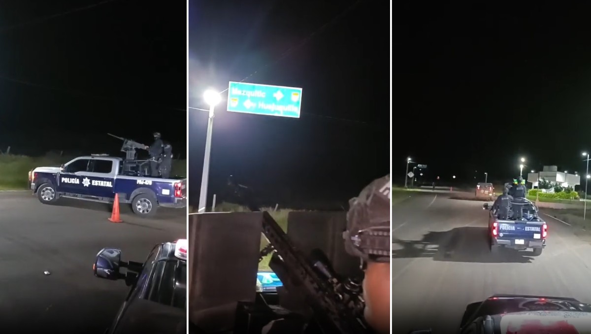 Policía estatal de Jalisco vigila Mezquitic tras demandas de seguridad de comunidad indígena (Cortesía Policía de Jalisco)