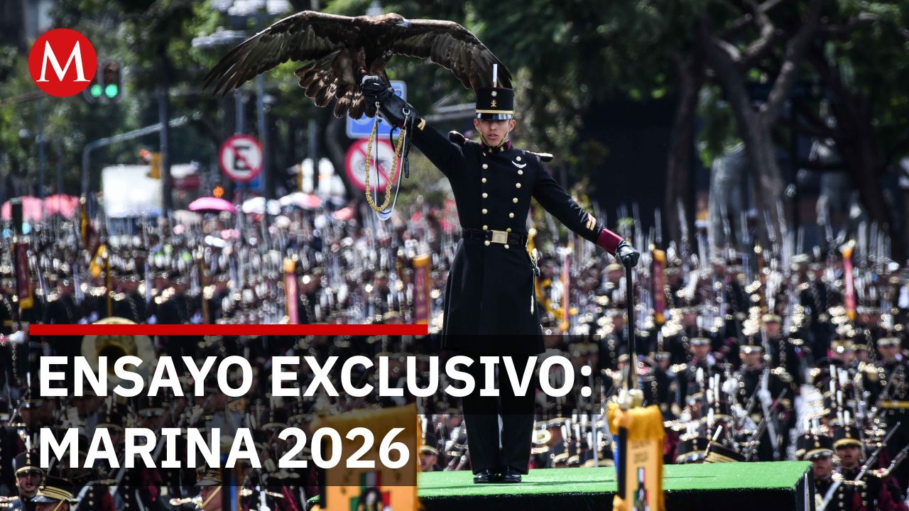 Secretaría de Marina ensaya desfile del 16 de septiembre con tecnología avanzada