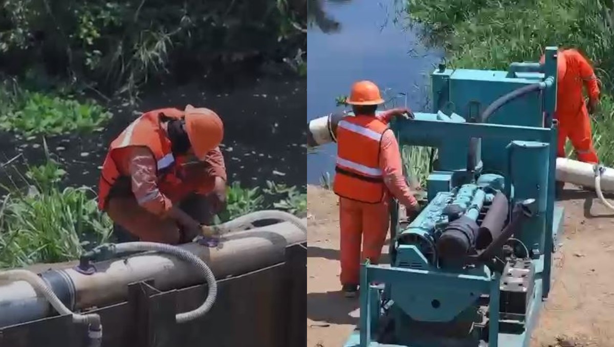Suspenden obra de Conagua en Veracruz. | Foto: Especial