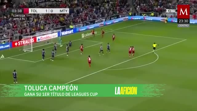 Toluca gana su primer título de Leagues Cup | Milenio Noticias: La Afición, 7 de septiembre de 2026