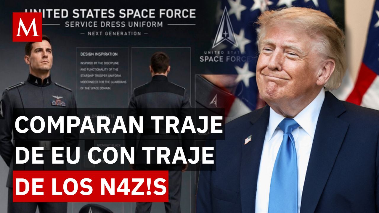 El traje que Trump imagina para la Fuerza Espacial: ¿qué hay detrás de su diseño?