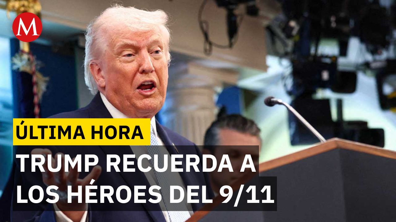 Trump inaugura memorial con viga extraída del atentado del 11 de septiembre