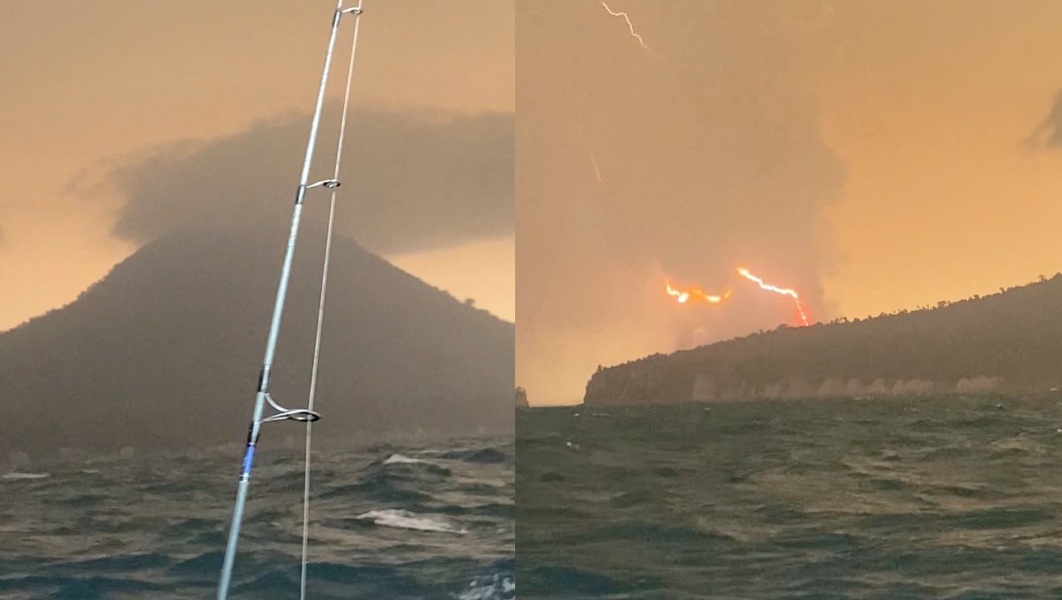 El volcán Anak Krakatau entra en erupción en la provincia de Lampung, Indonesia, el 5 de septiembre de 2026. | Reuters