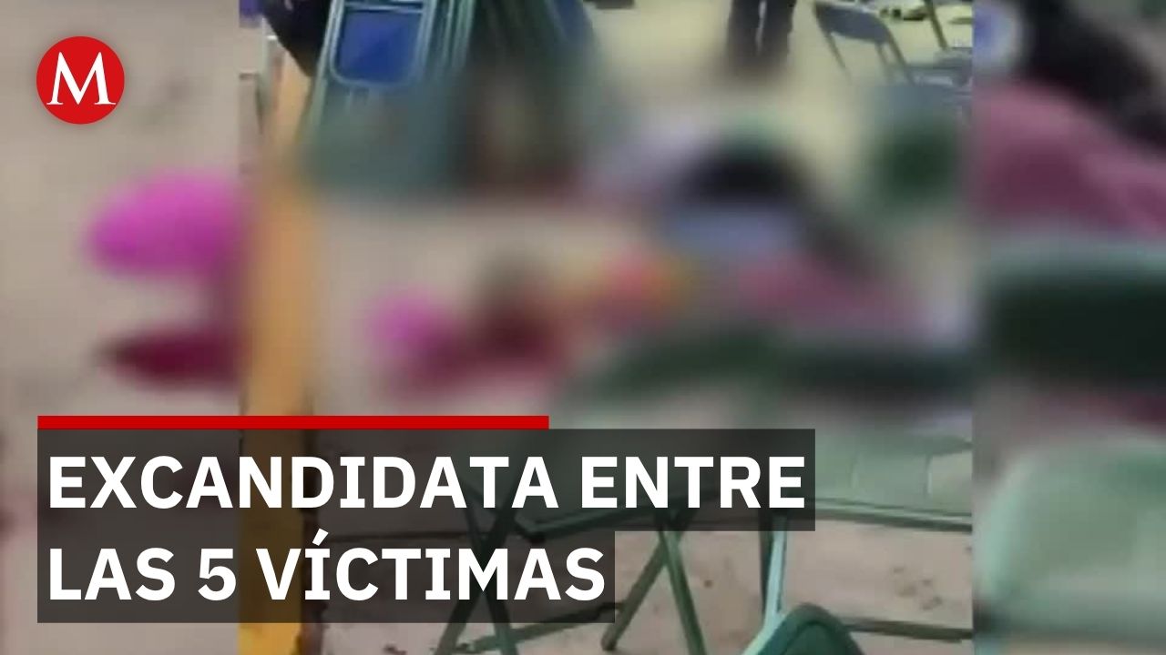 5 asesinados en Istmo de Tehuantepec, incluyen excandidata durante celebración