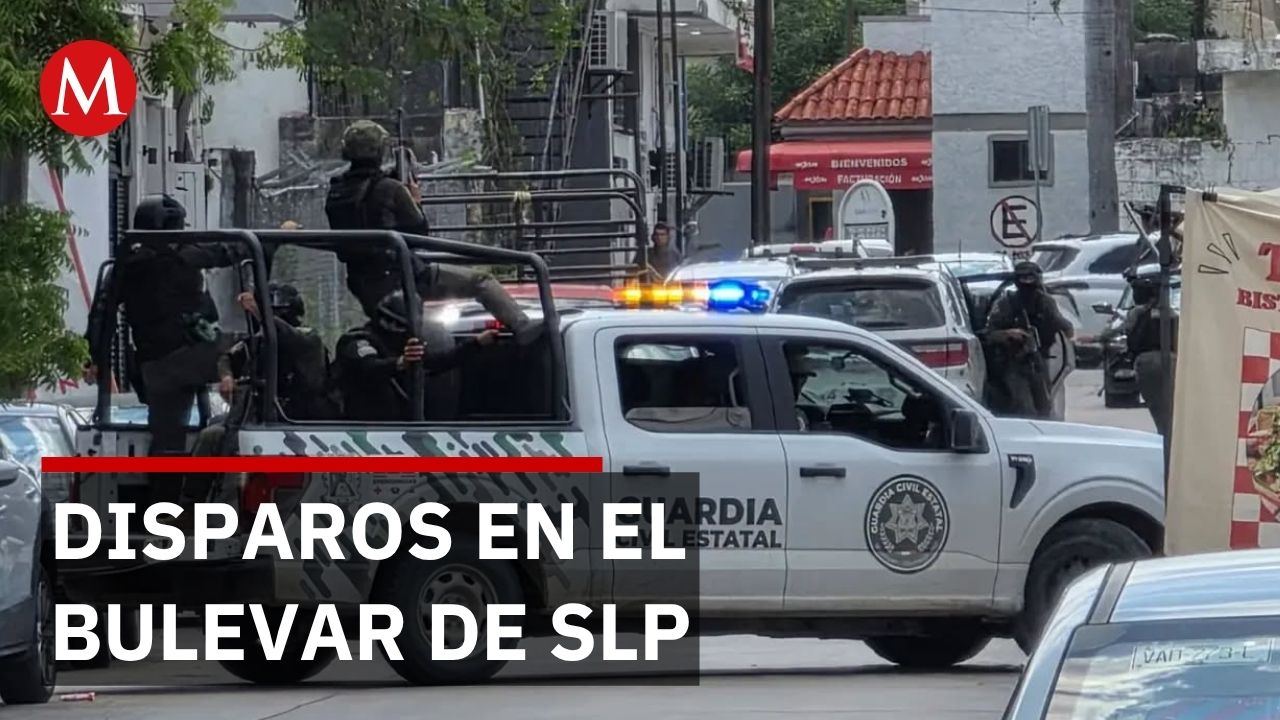 Autoridades disparan a detenido en bulevar de Ciudad Valles mientras civiles graban