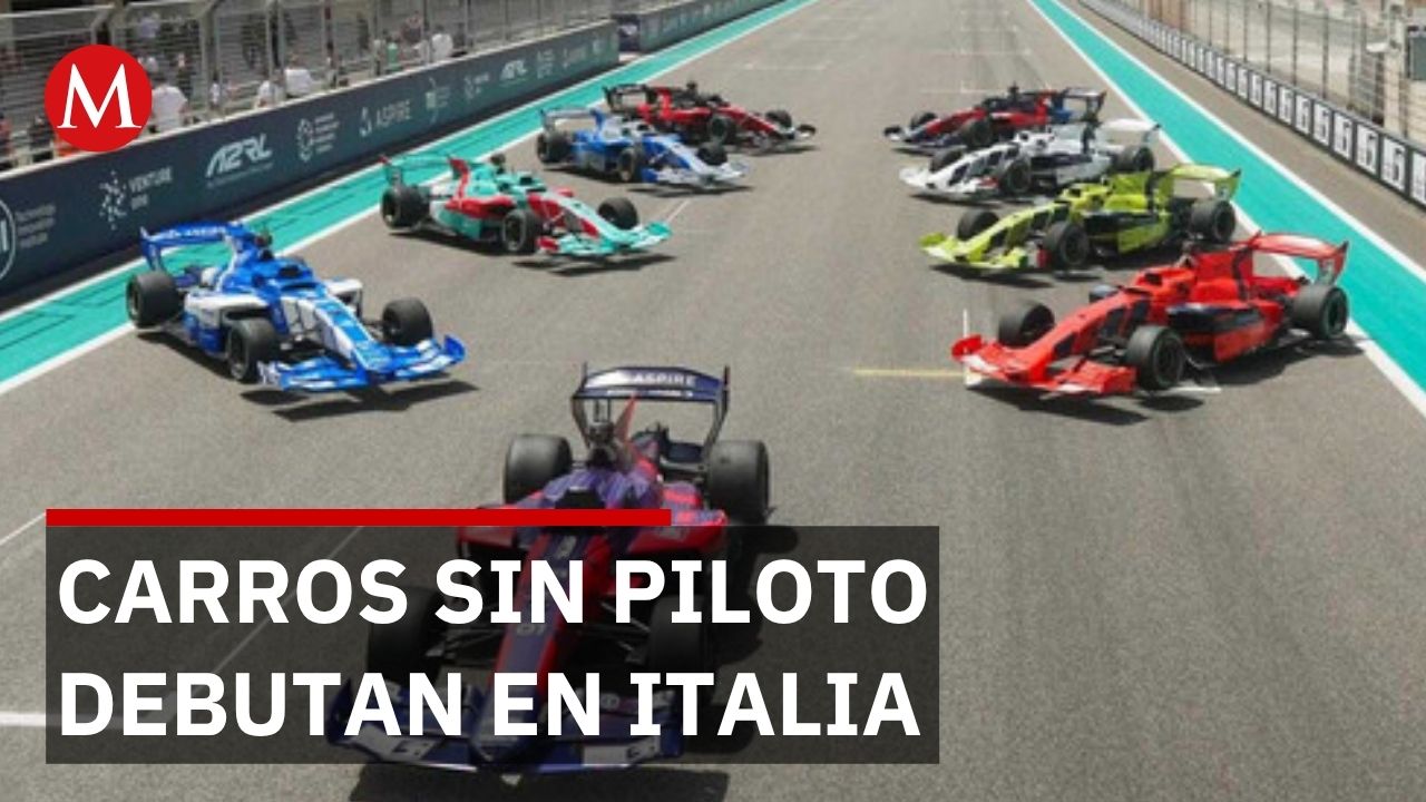 Autos autónomos emiratís ganan en Italia tras choque de equipos italianos