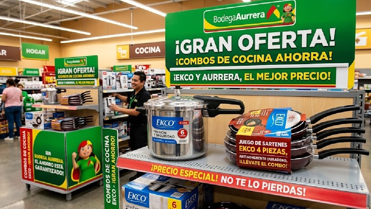 Bodega Aurrera olla de presión y sartenes a un precio irresistible | IA DISCOVER