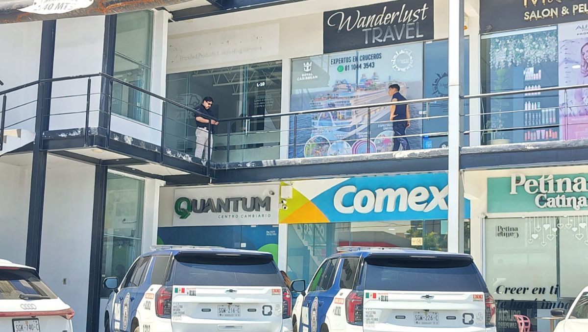 El caso movilizó a policías municipales y agentes ministeriales hasta un local de la Plaza GM 202 | Agustín Martínez