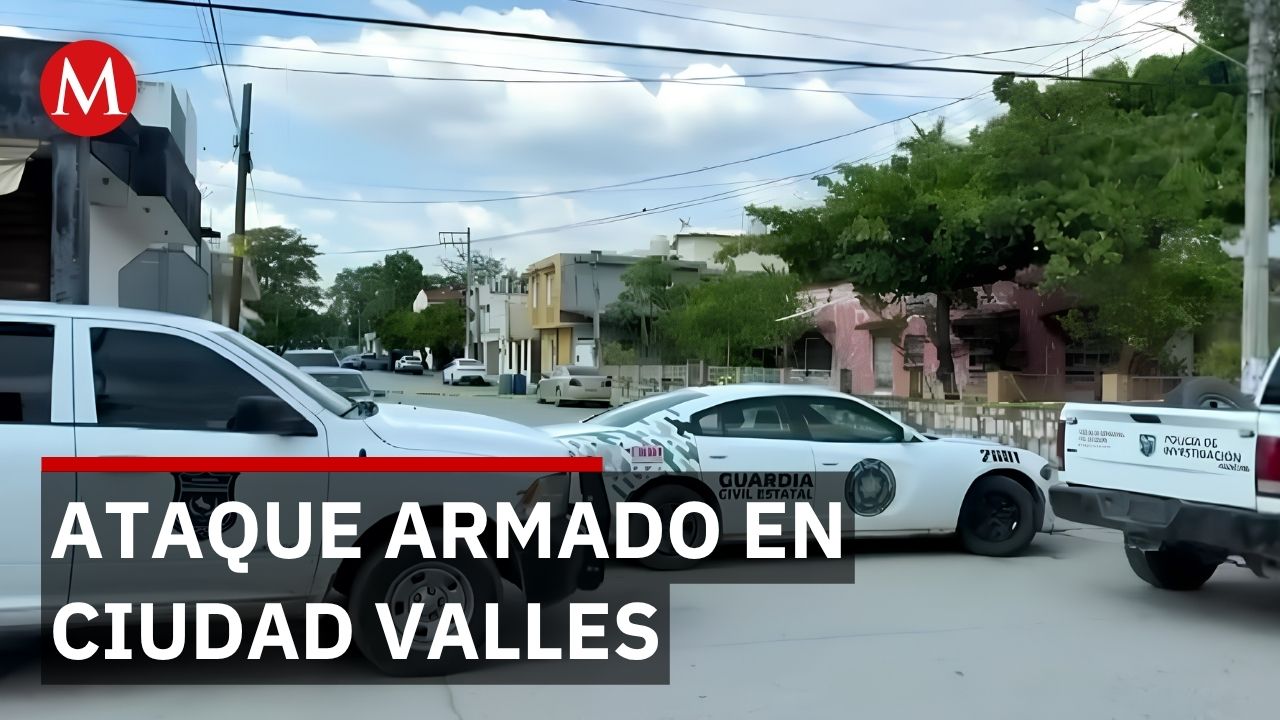 Tres criminales resultan heridos en enfrentamiento con autoridades en Ciudad  Valles