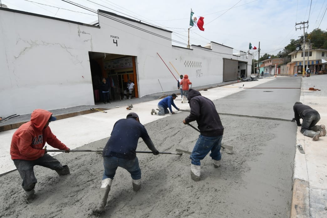 El alcalde de Tula señaló que hay 74 obras en todo el municipio. (Cortesía)