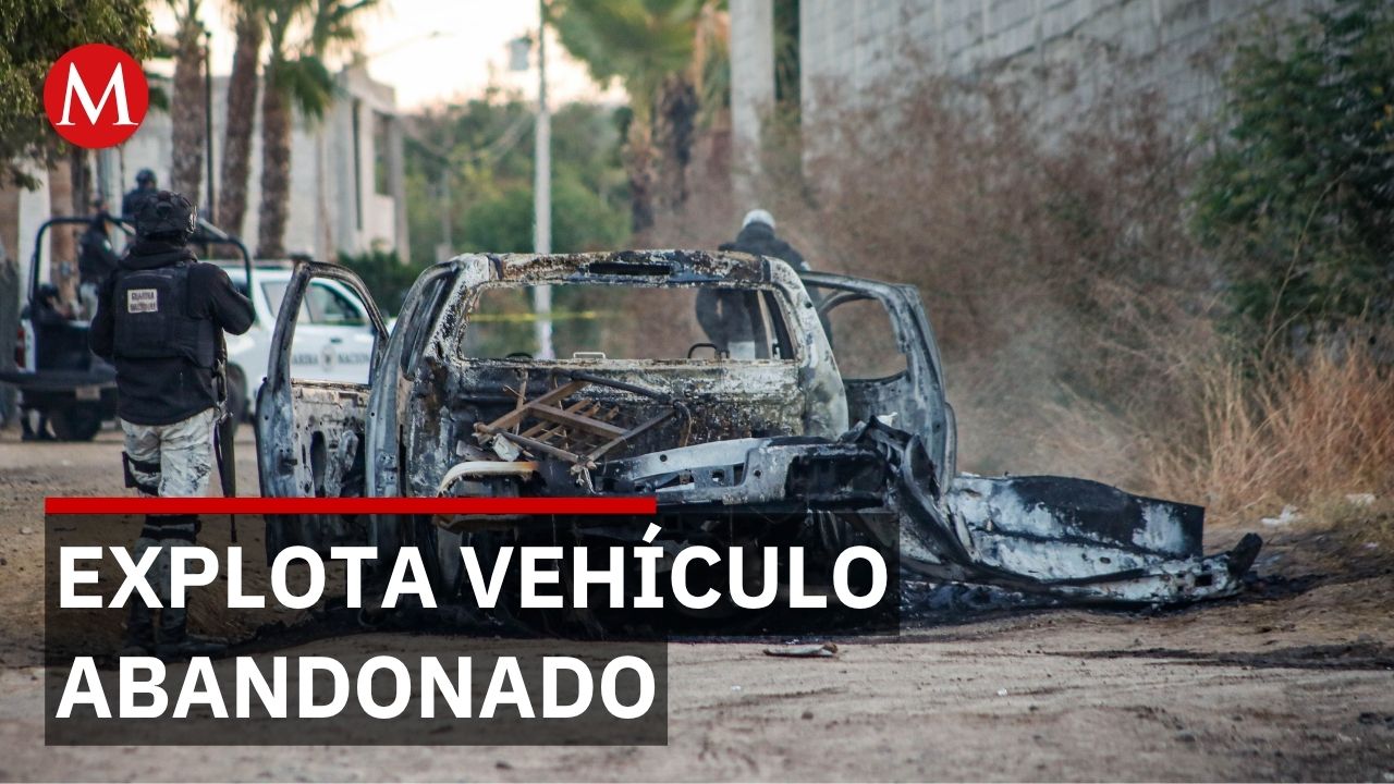 Explota vehículo abandonado en Taxco, Guerrero; hay 3 heridos, incluido un menor