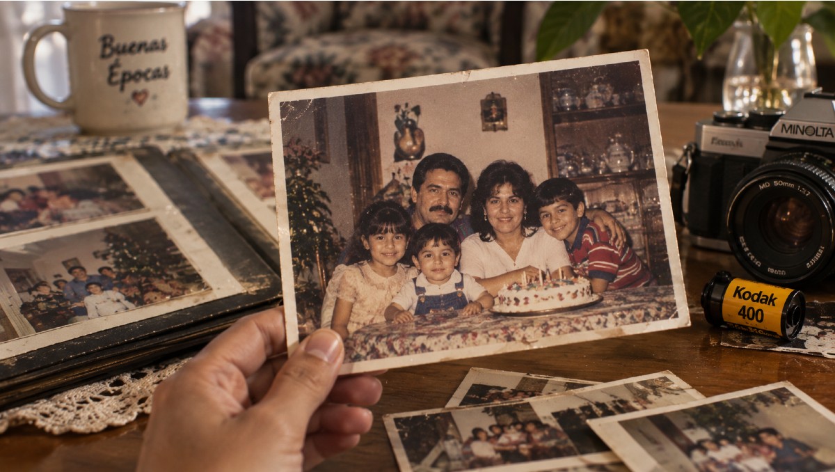 Cómo hacer una foto familiar mexicana de los 90 con ChatGPT | IA DISCOVER