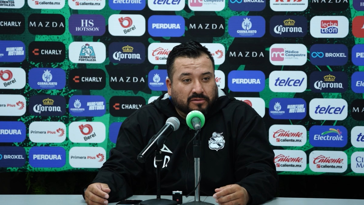 José Carlos Durón Hernández, director técnico del Club Puebla | Cortesía