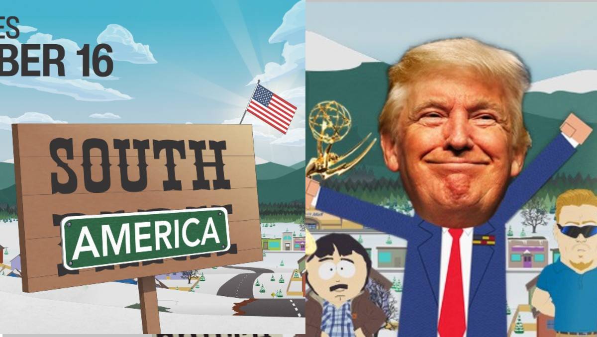 La serie South Park cambio su nombre a South America. | X: SouthPark