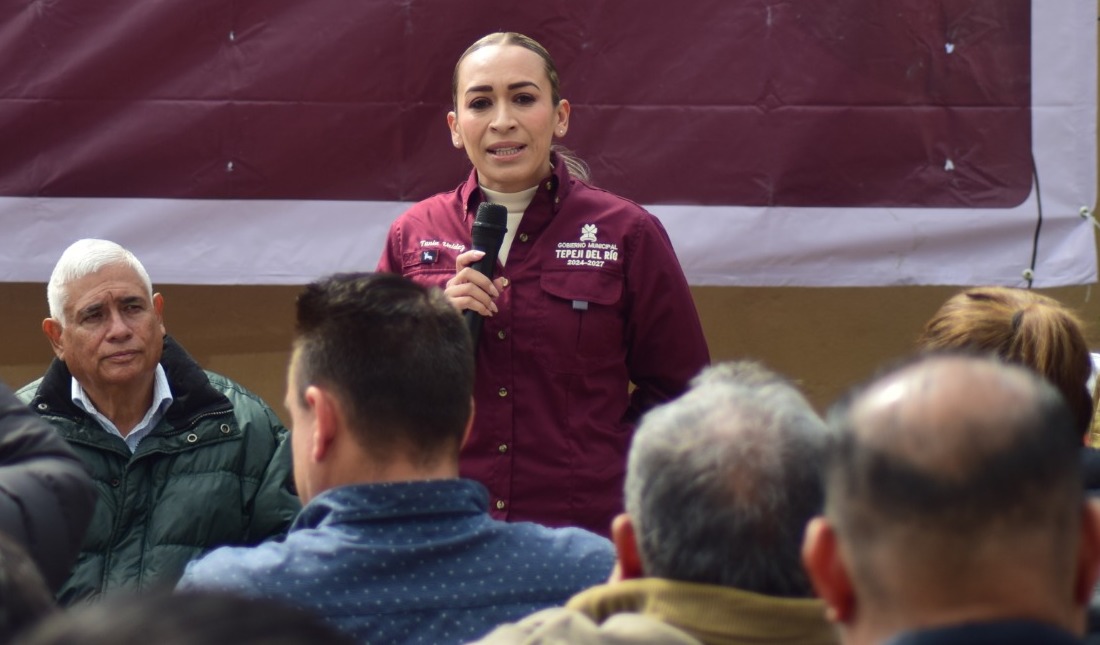 Tania Valdez Cuéllar, alcaldesa de Tepeji del Río. (Cortesía)
