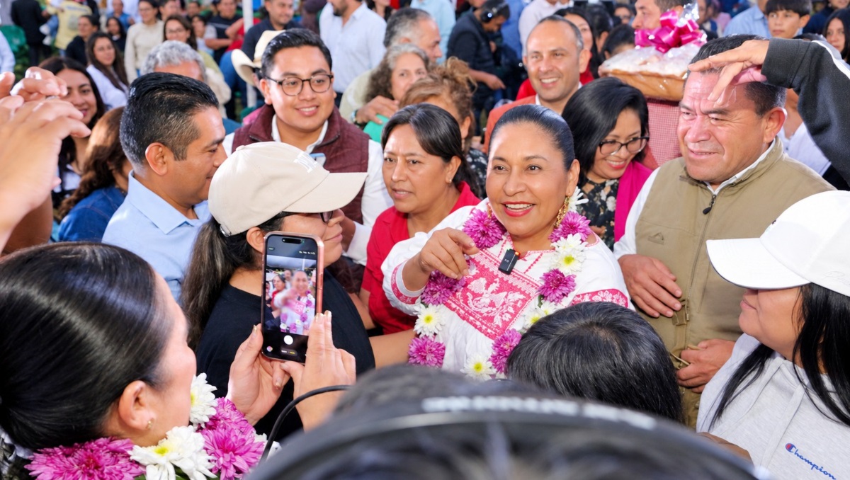 Ana Lilia Rivera fortalece su vínculo con familas de Tlaxcala | Especial