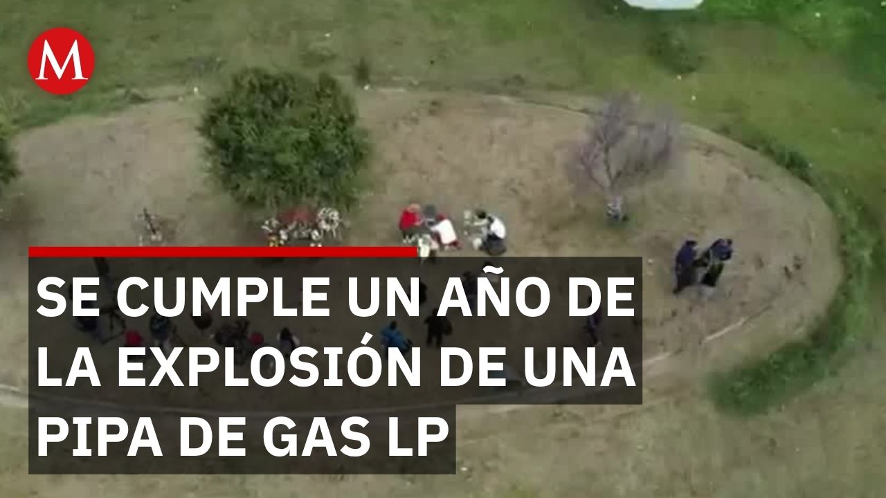 A un año de explosión en Iztapalapa: alumna despide a maestro en memorial conmemorativo