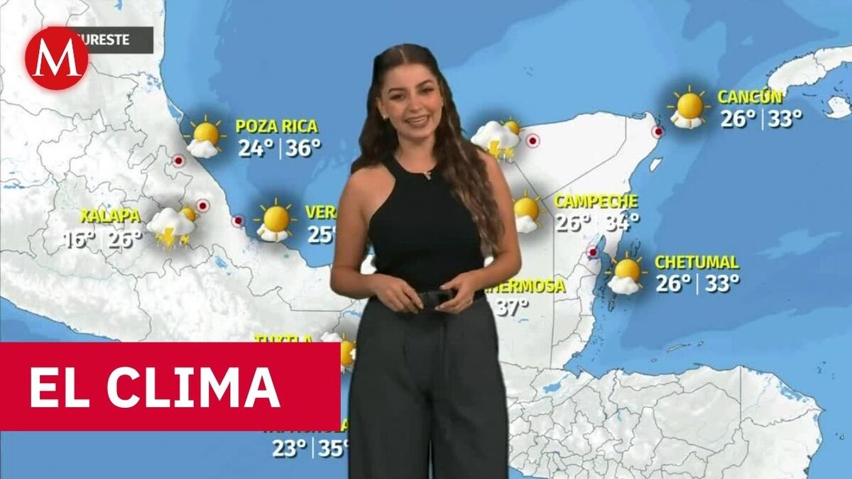 Clima de hoy martes 10 de septiembre de 2026 | Pronóstico con Sandy Tok